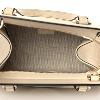 Gucci Dollar Calfskin Medium Soho Top Handle Satchel Ivoire 5 of 7