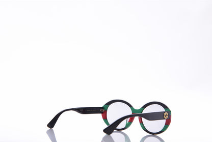 Gucci Round Web Sunglasses GG0279SA Black Green 4 of 15
