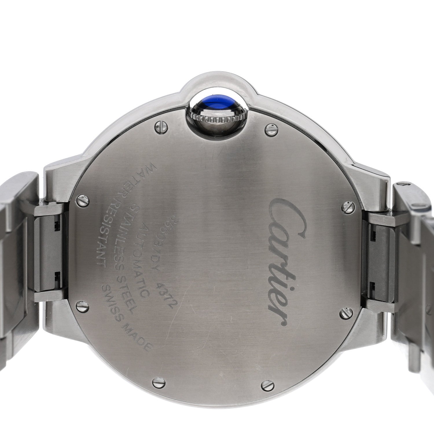 Cartier Stainless Steel 36mm Ballon Bleu De Cartier Automatic Watch 4 of 5