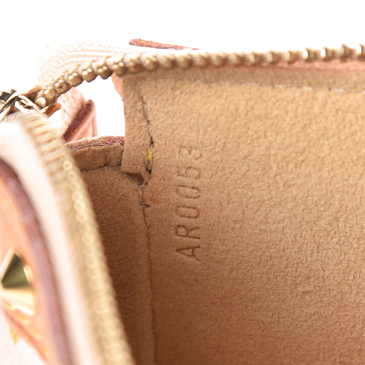 Monogram Cherry Blossom Pochette Accessories Red