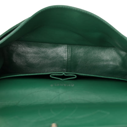 Chanel Distressed Patent Quilted 2.55 Reissue 227 Flap Green 5 of 10