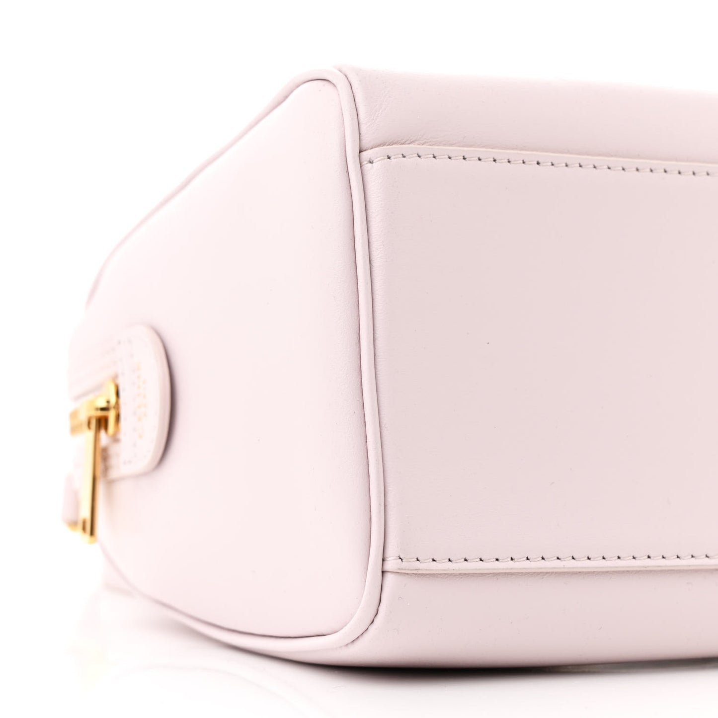Smooth Calfskin Triomphe Small Boston Bag Poudre
