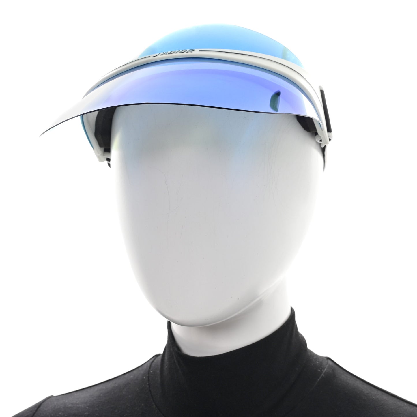 Mirrored DiorClub1 Sun Visor Blue