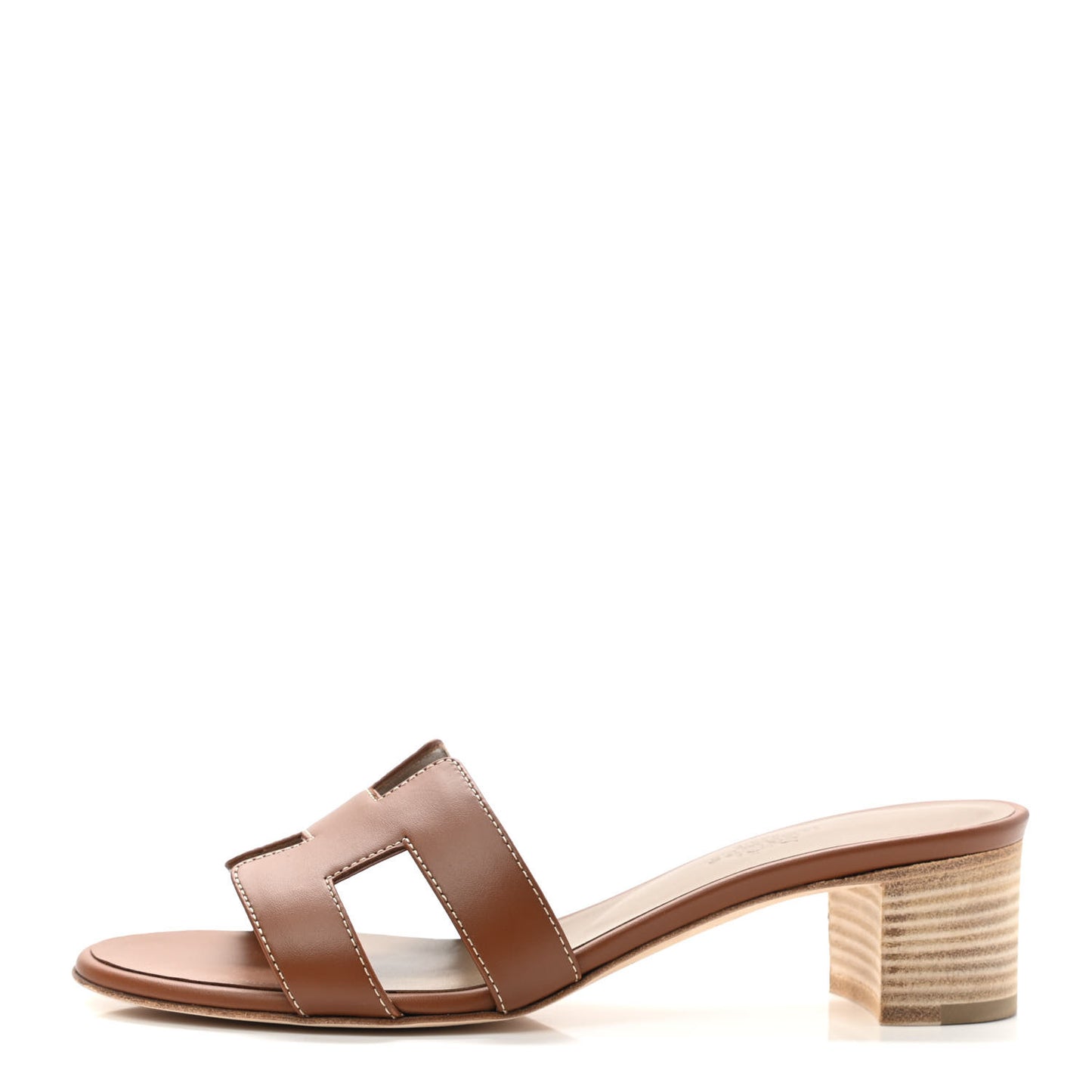 Calfskin Oasis Sandals 37 Gold