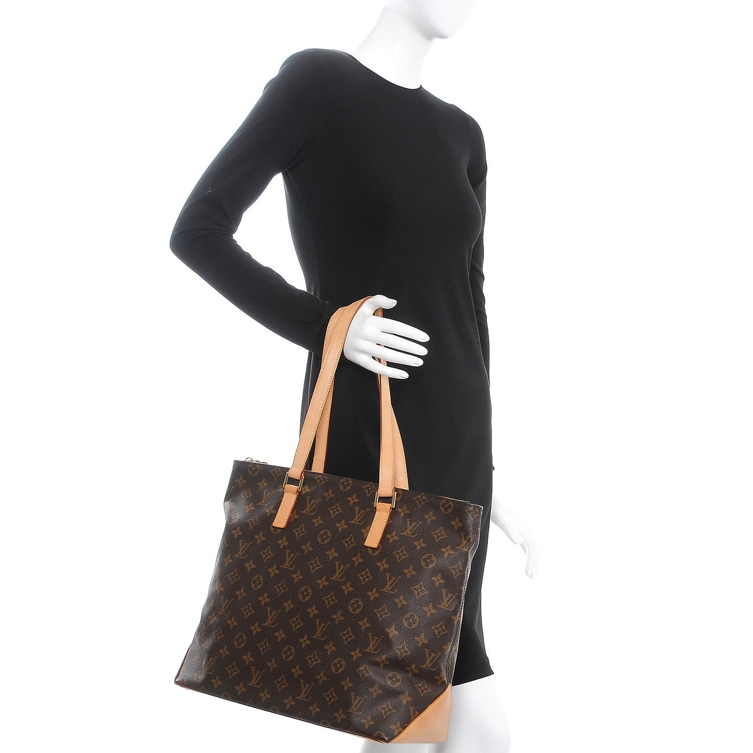 Louis Vuitton Monogram Cabas Mezzo 2 of 7