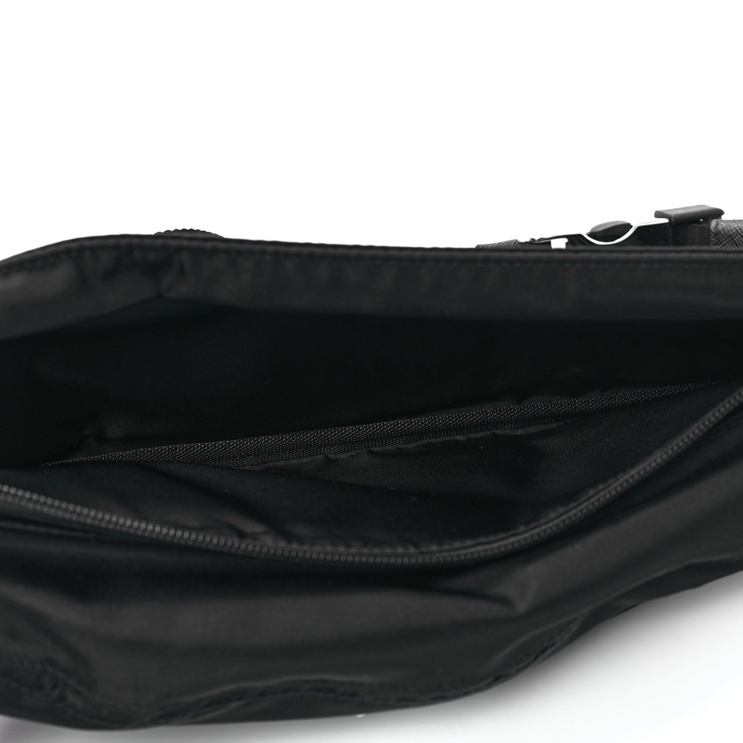 Tessuto Nylon Montagna Belt Bag Black