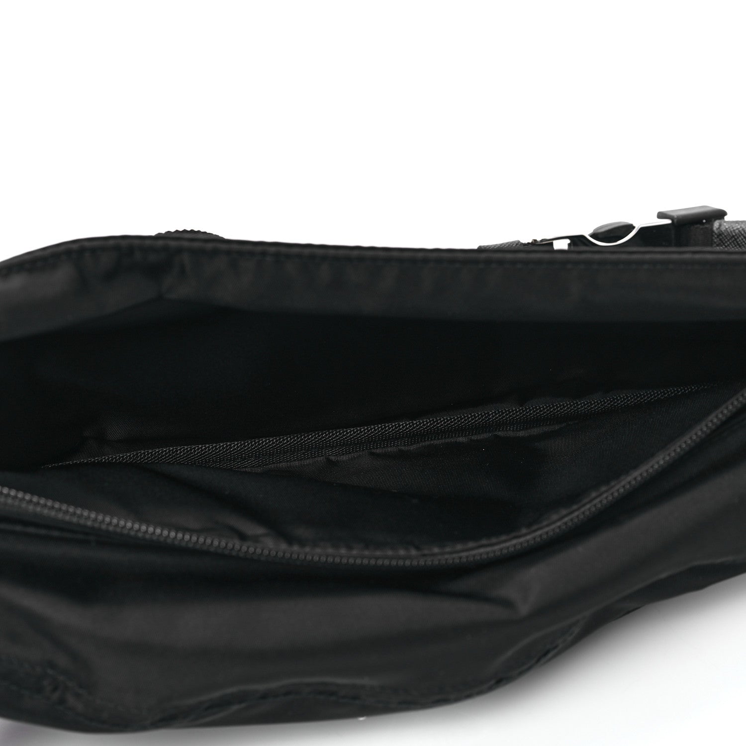 Prada Tessuto Nylon Montagna Belt Bag Black 5 of 9