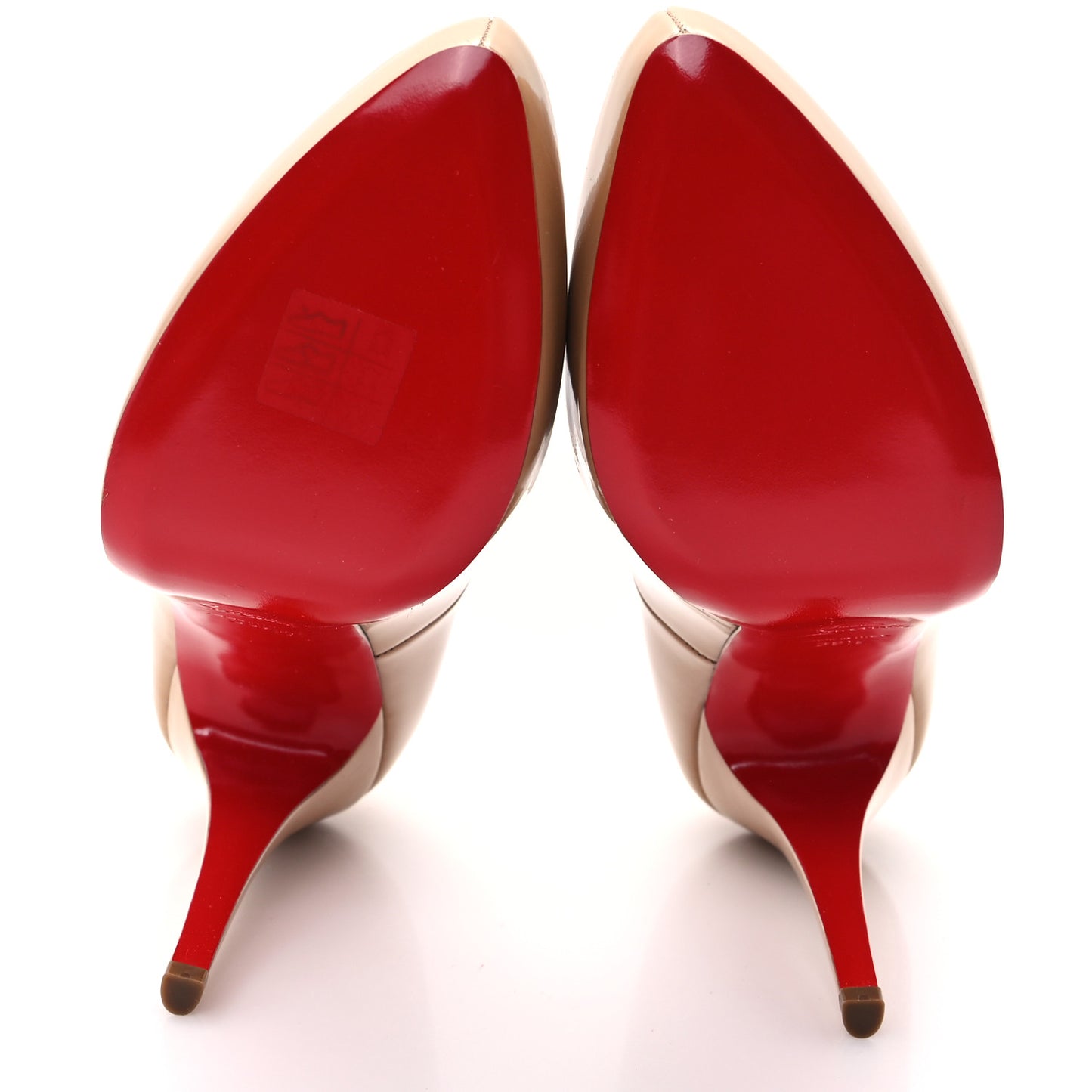 Patent Rolando 120 Pumps 39.5 Nude
