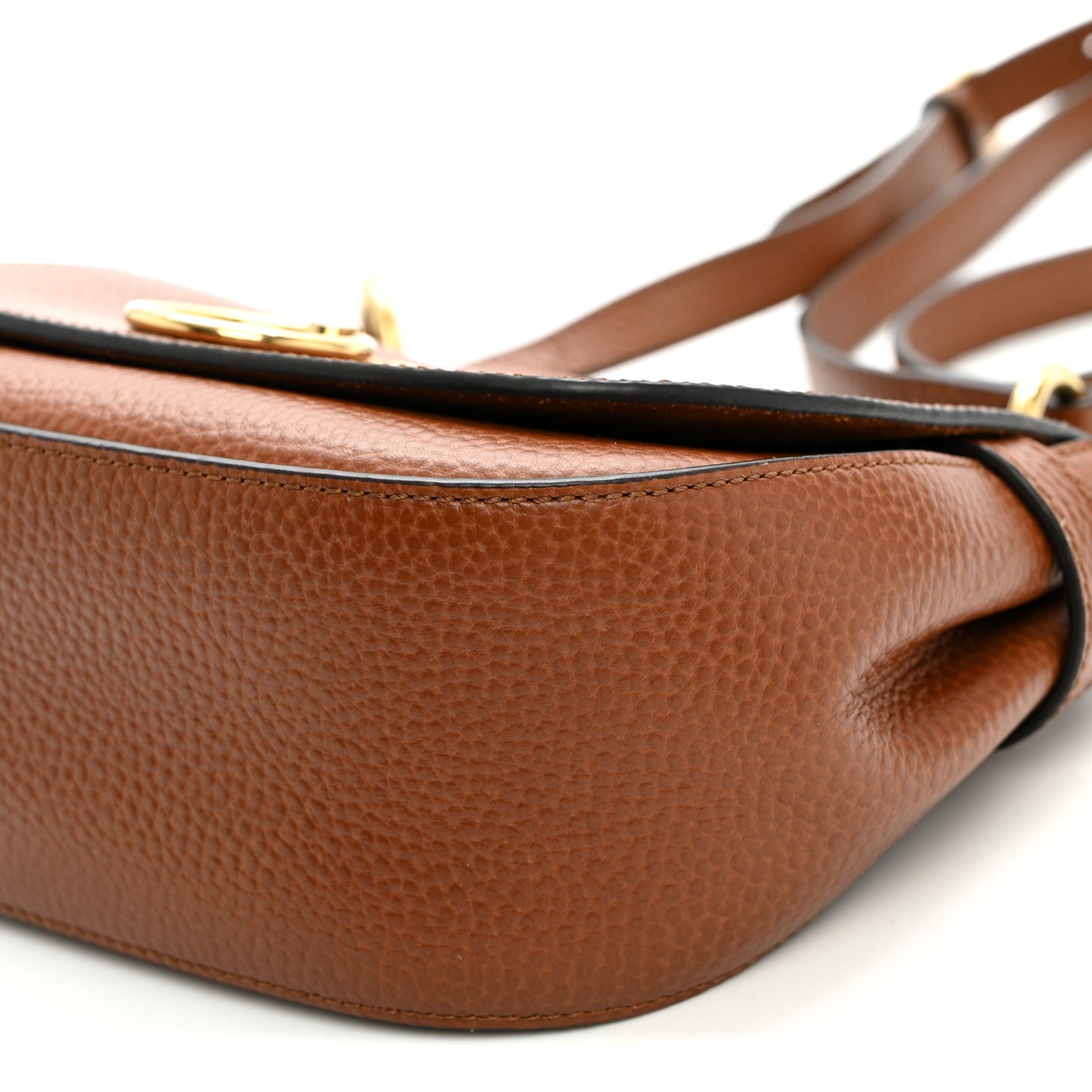 Small Classic Grain Small Amberley Satchel Oak