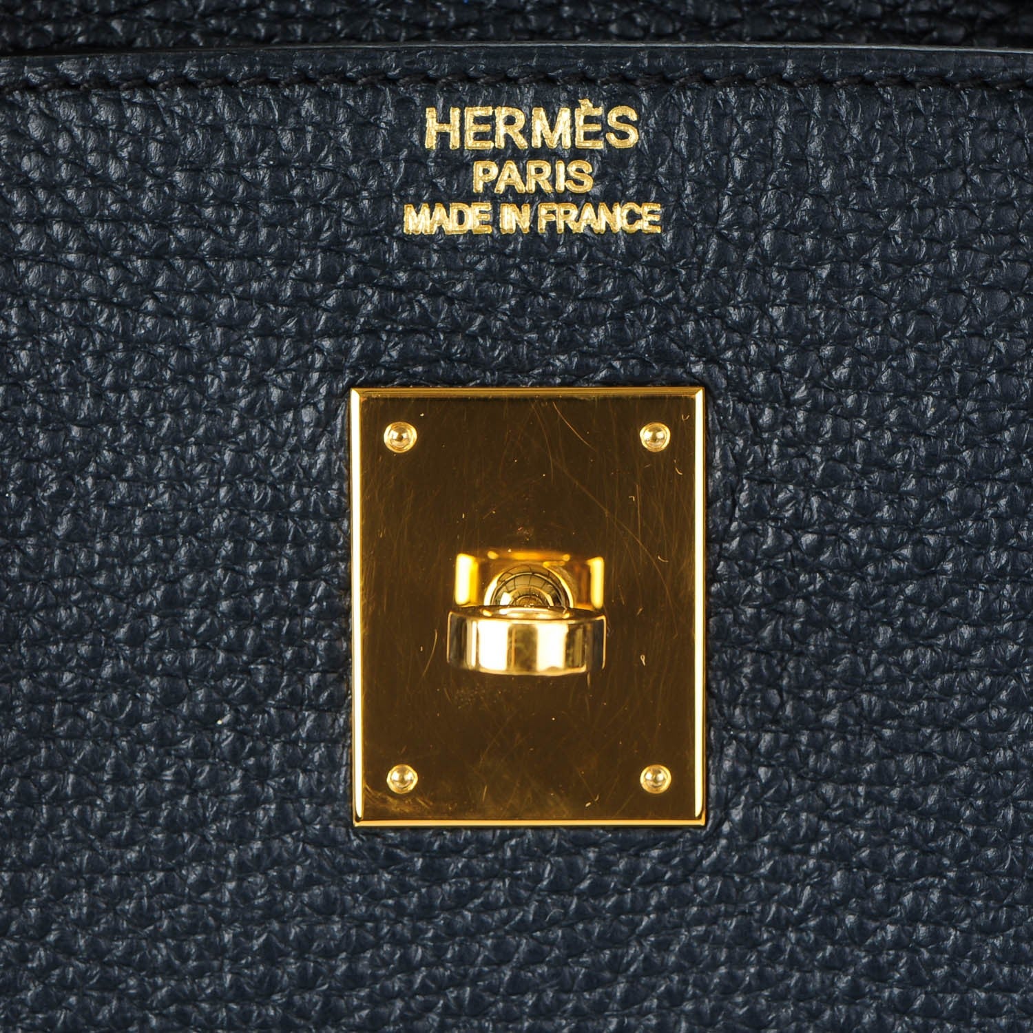 Hermes Taurillon Clemence Birkin 40 Bleu Obscur 11 of 23