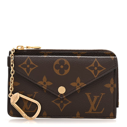 Louis Vuitton Monogram Recto Verso Card Holder Black 1 of 8