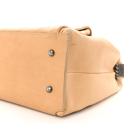 Chanel Calfskin Stitched Medium Urban Luxury Drawstring Backpack Beige 11 of 17