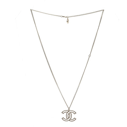 Chanel Crystal CC 100 Anniversary Necklace Gold 3 of 4