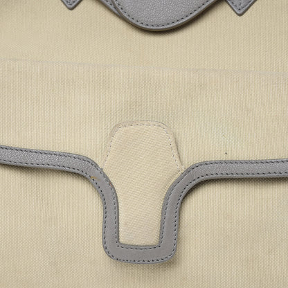 Balenciaga Canvas Chevre Lune MM Cream Grey 27 of 28