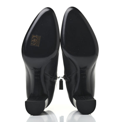 Saint Laurent Nappa Vendome Loulou Ankle Zip Boot 38.5 Black 4 of 6