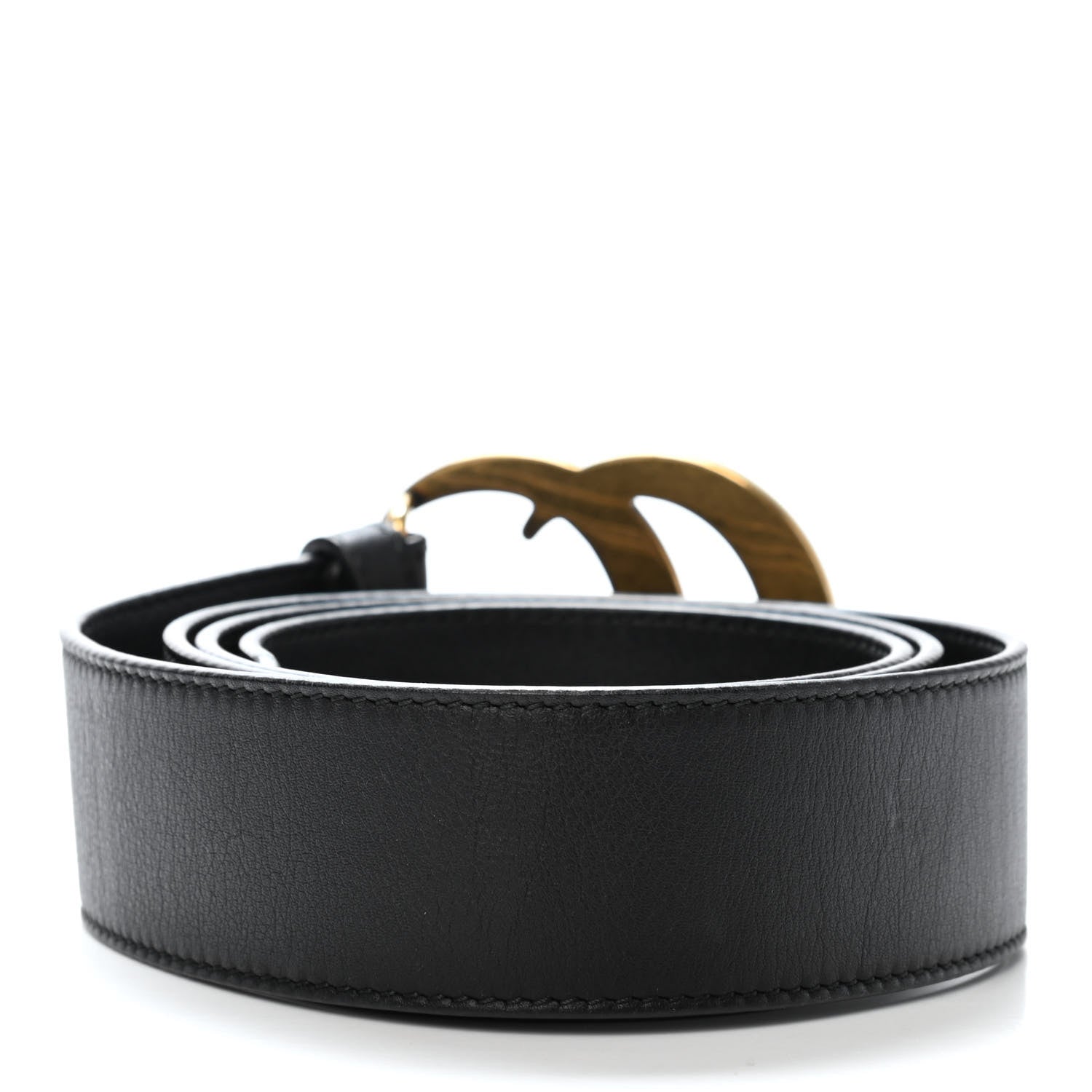 Gucci Calfskin Double G 40mm Belt 95 38 Black 2 of 4