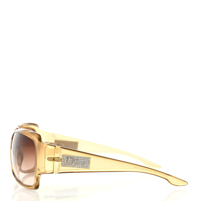 Christian Dior Acetate Crystal Night 3 Sunglasses Gold 3 of 6