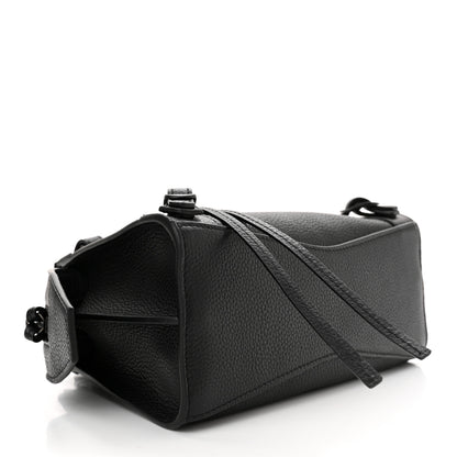Balenciaga Grained Calfskin Neo Classic Black Hardware Mini City Black 4 of 10