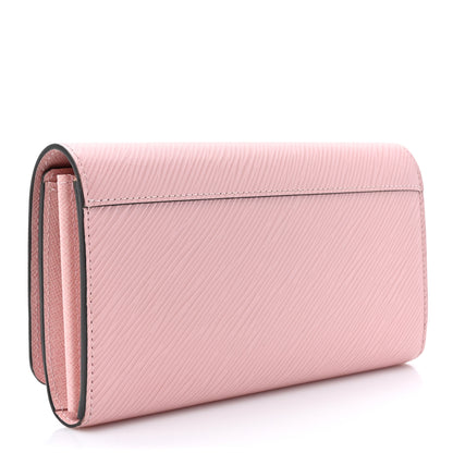 Louis Vuitton Epi Twist Wallet Rose Ballerine 3 of 8