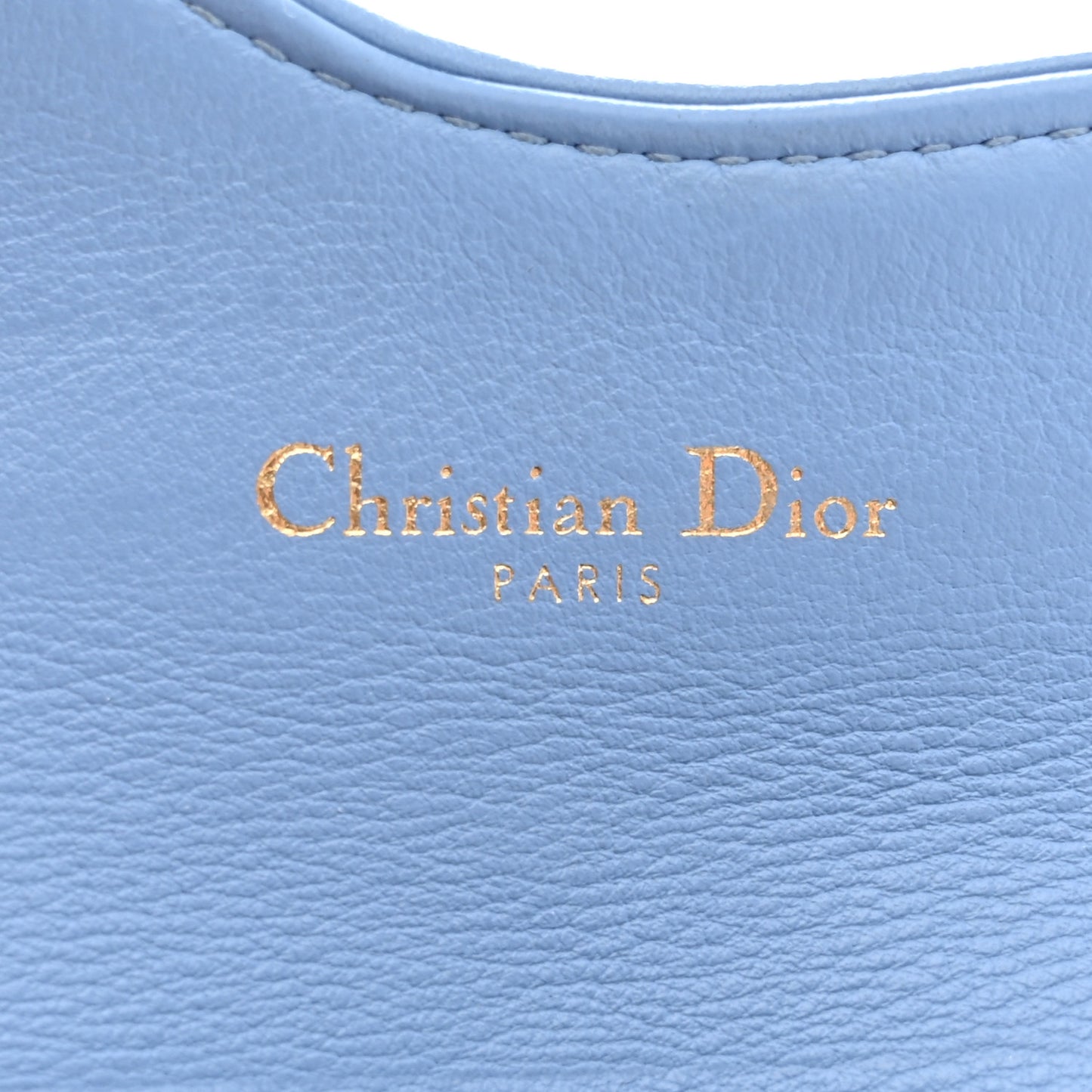 Oblique Saddle Card Holder Cornflower Blue