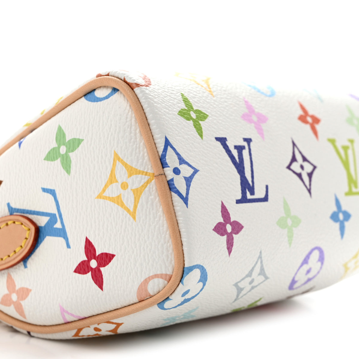 Louis Vuitton LV X TM Monogram Multicolor Nano Speedy White 8 of 10