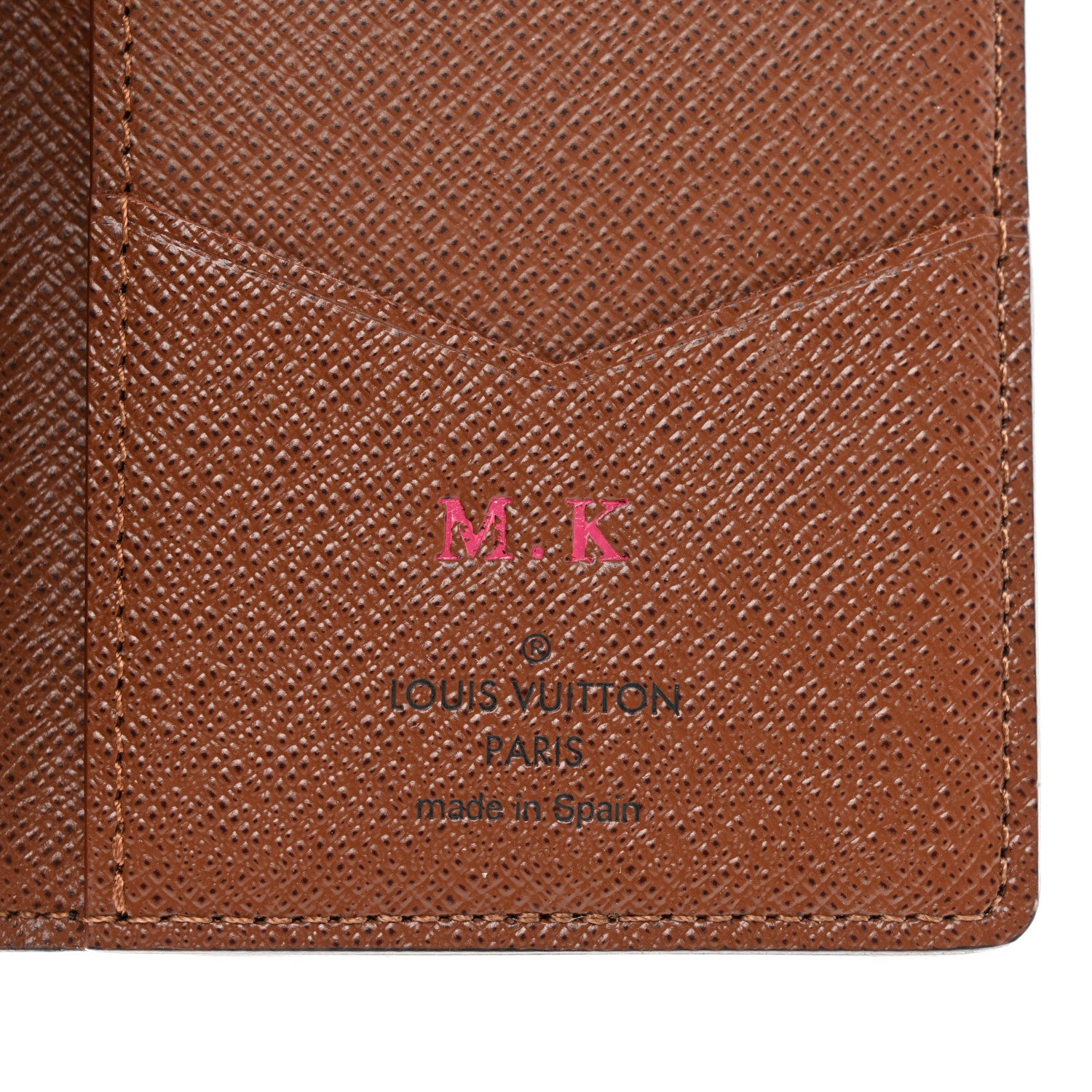 Louis Vuitton Monogram Pocket Organizer Card Holder NM 6 of 6