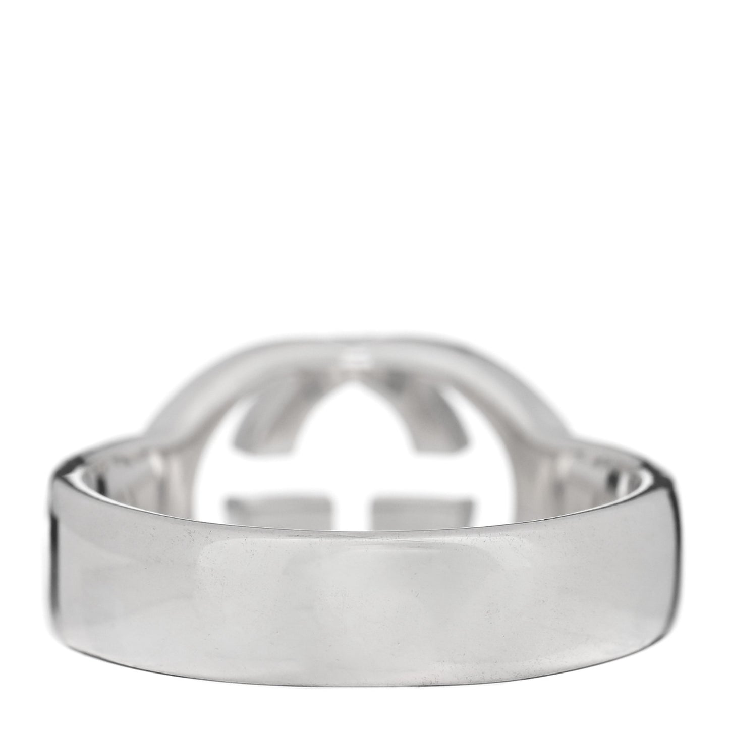 Sterling Silver Interlocking G Ring 54 6.75