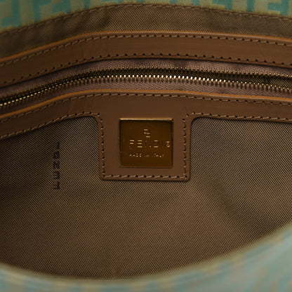 Fendi Vinyl Zucchino Baguette Blue 8 of 10