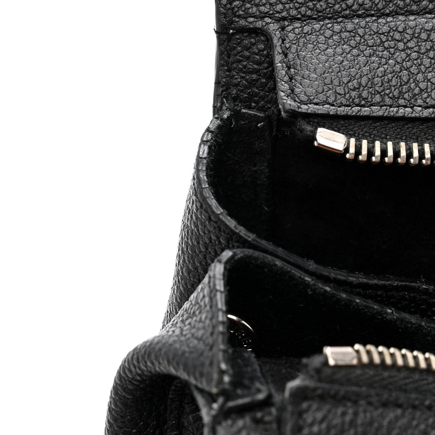 Saint Laurent Grained Calfskin Medium Cabas Rive Gauche Black 34 of 41