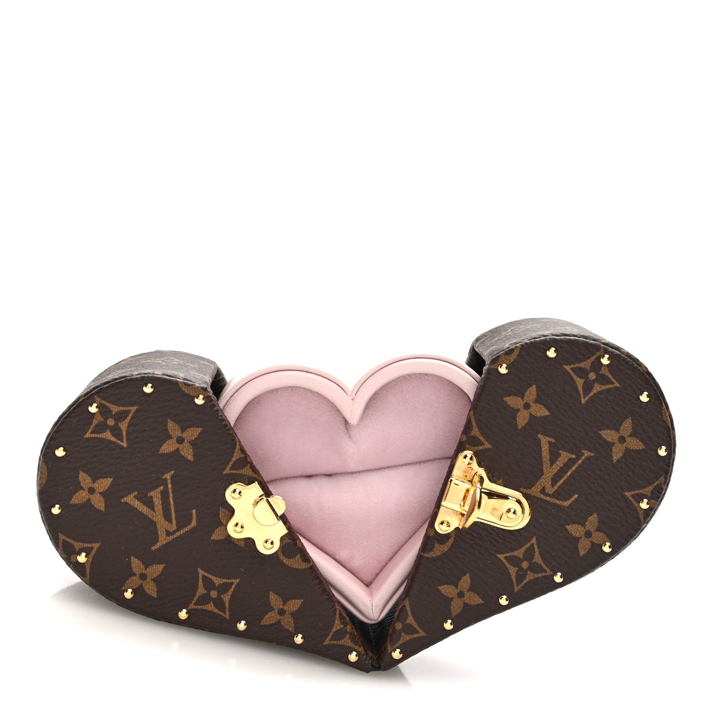 Monogram Heart Ecrin Coeur Jewelry Case