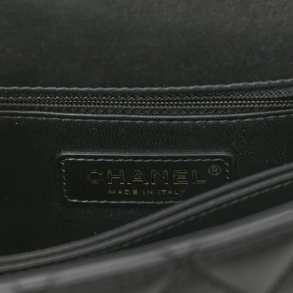 Chanel Calfskin Strass Quilted Mini Coco Handle Flap Black 6 of 10