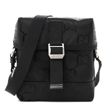 Gucci Econyl Nylon Monogram Off The Grid Messenger Bag Black 1 of 10