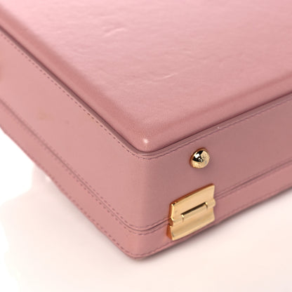 Dolce & Gabbana Lambskin Quilted Box Bag Pink 9 of 18