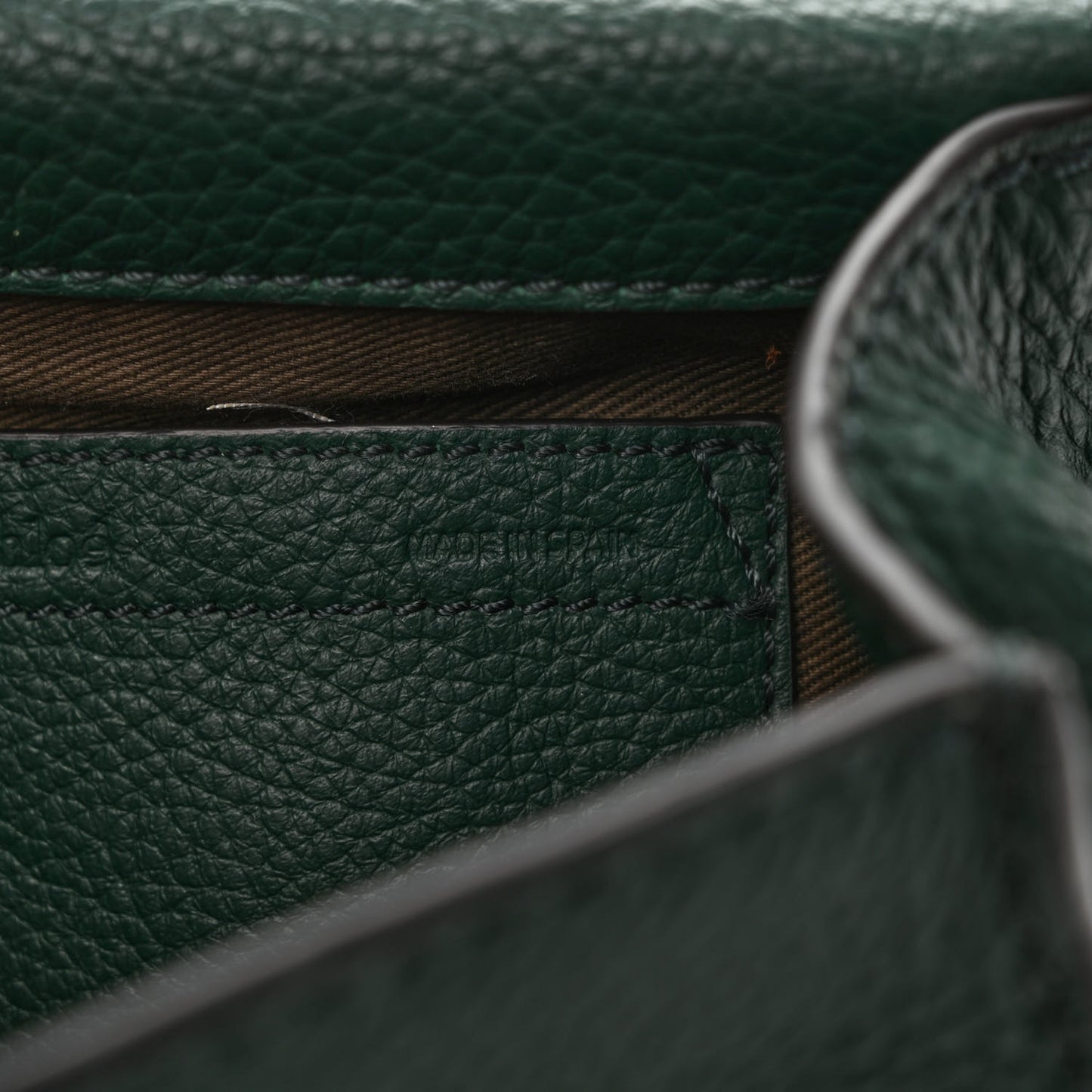 Calfskin Mini Marcie Round Crossbody Bag Rainforest