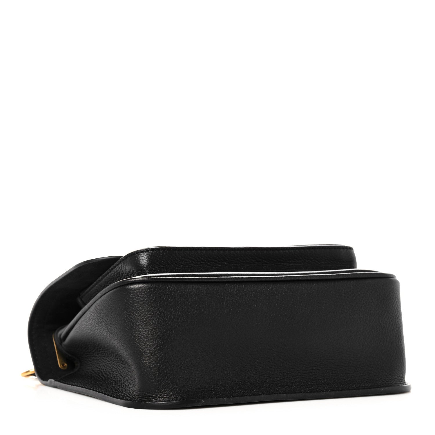 Louis Vuitton Grained Calfskin Lockme Chain Bag PM Black 4 of 10