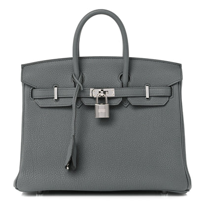 Hermes Togo Birkin 25 Vert Amande 11 of 11