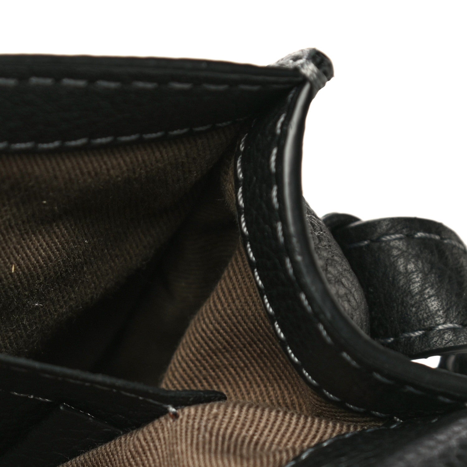 Chloe Calfskin Mini Marcie Round Crossbody Bag Black 12 of 19