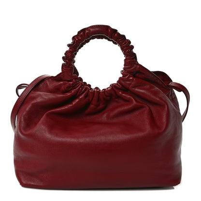 The Row Calfskin Double Circle Bag Red 1 of 10