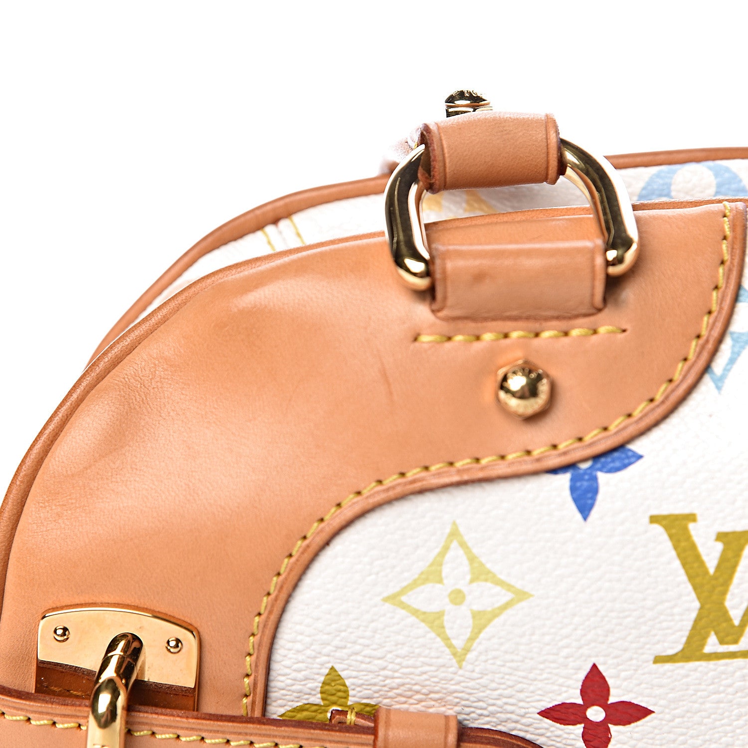 Louis Vuitton Monogram Multicolor Claudia White 8 of 11