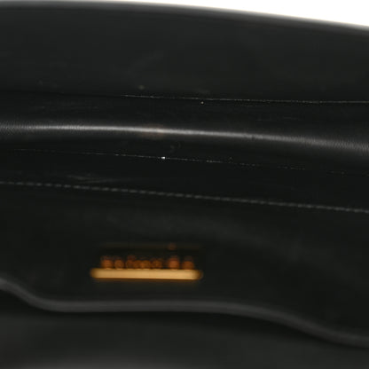 Dolce & Gabbana Smooth Calfskin Small DG Amore Envelope Bag Black 10 of 11