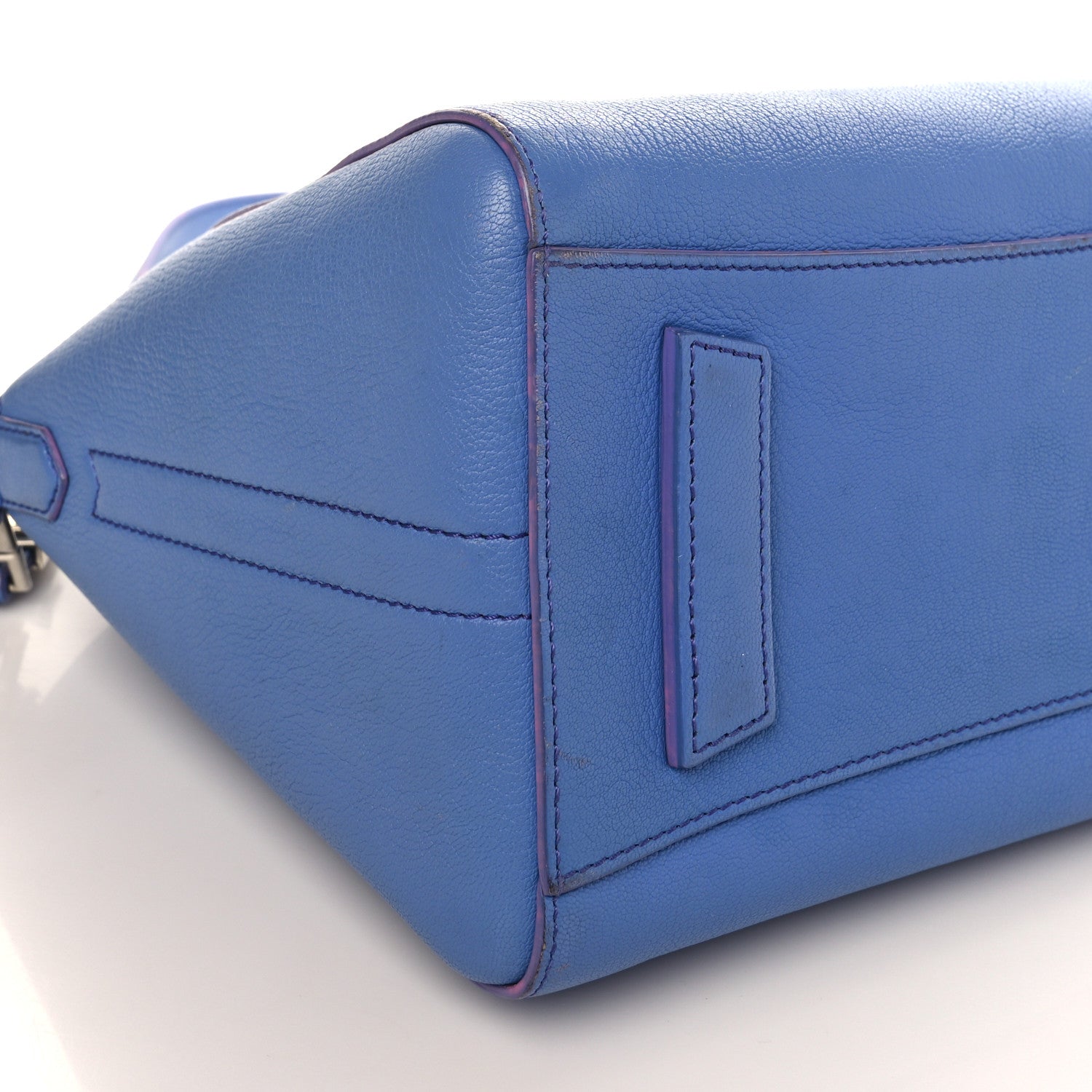 Givenchy Sugar Goatskin Small Antigona Blue 7 of 13
