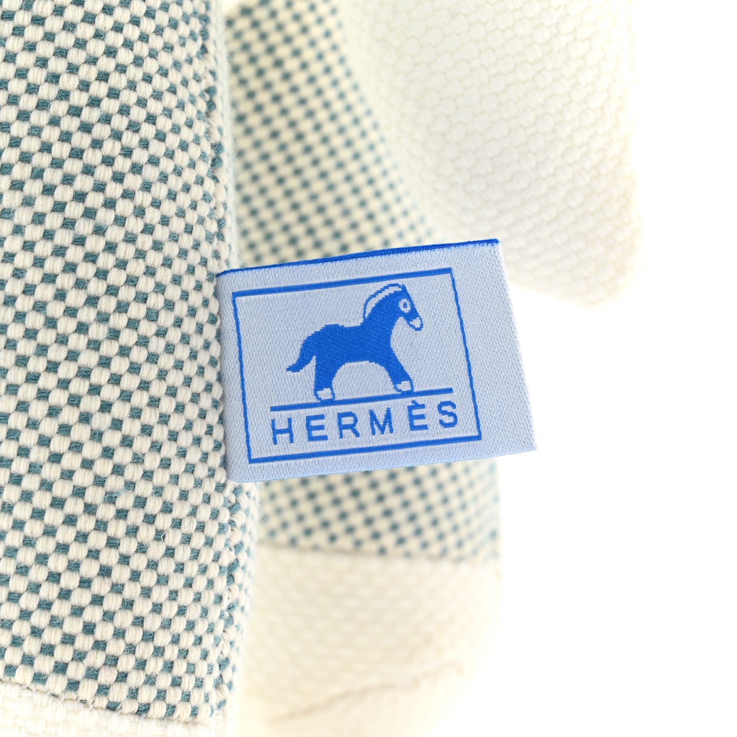 Hermes Cotton Honore Epopee Horse Plush Toy Bleu Nattier 5 of 6