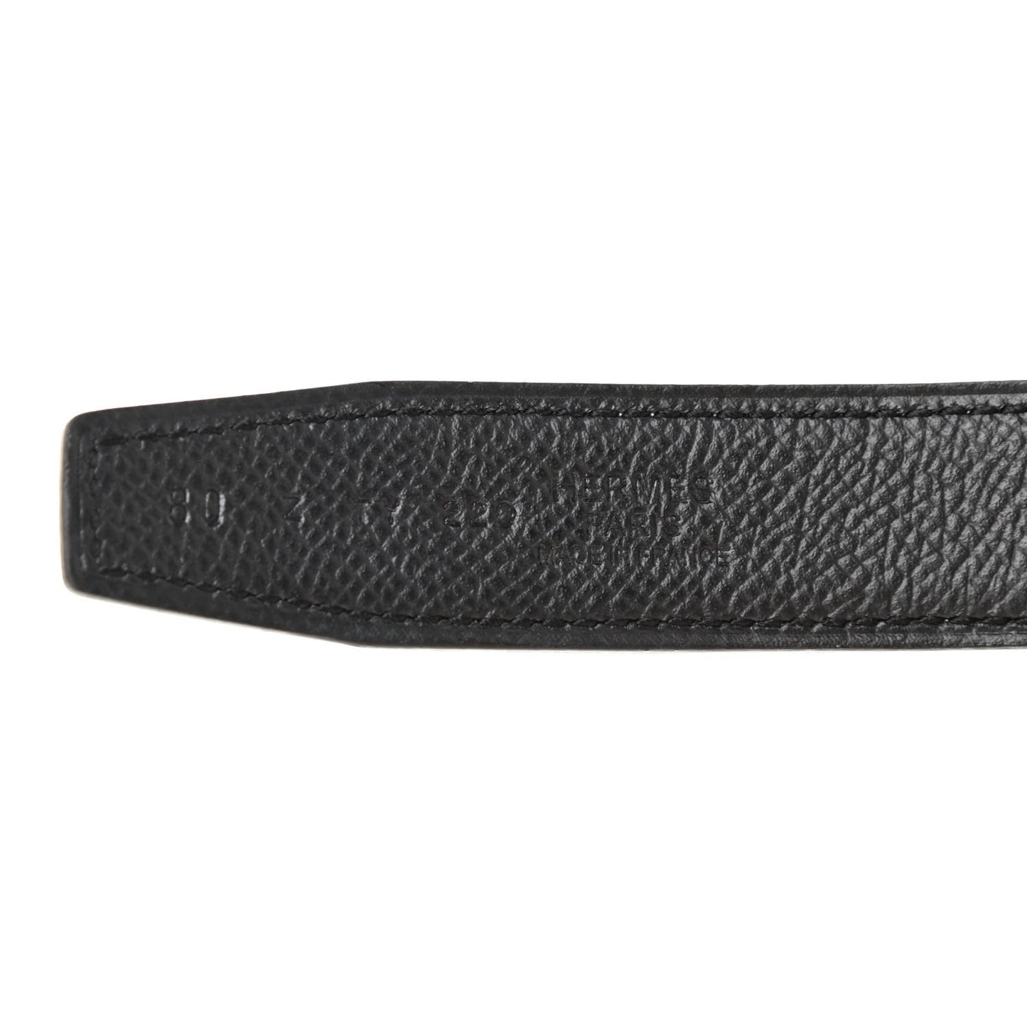 Swift Epsom 24mm Mini Constance H Belt 80 Nata Black