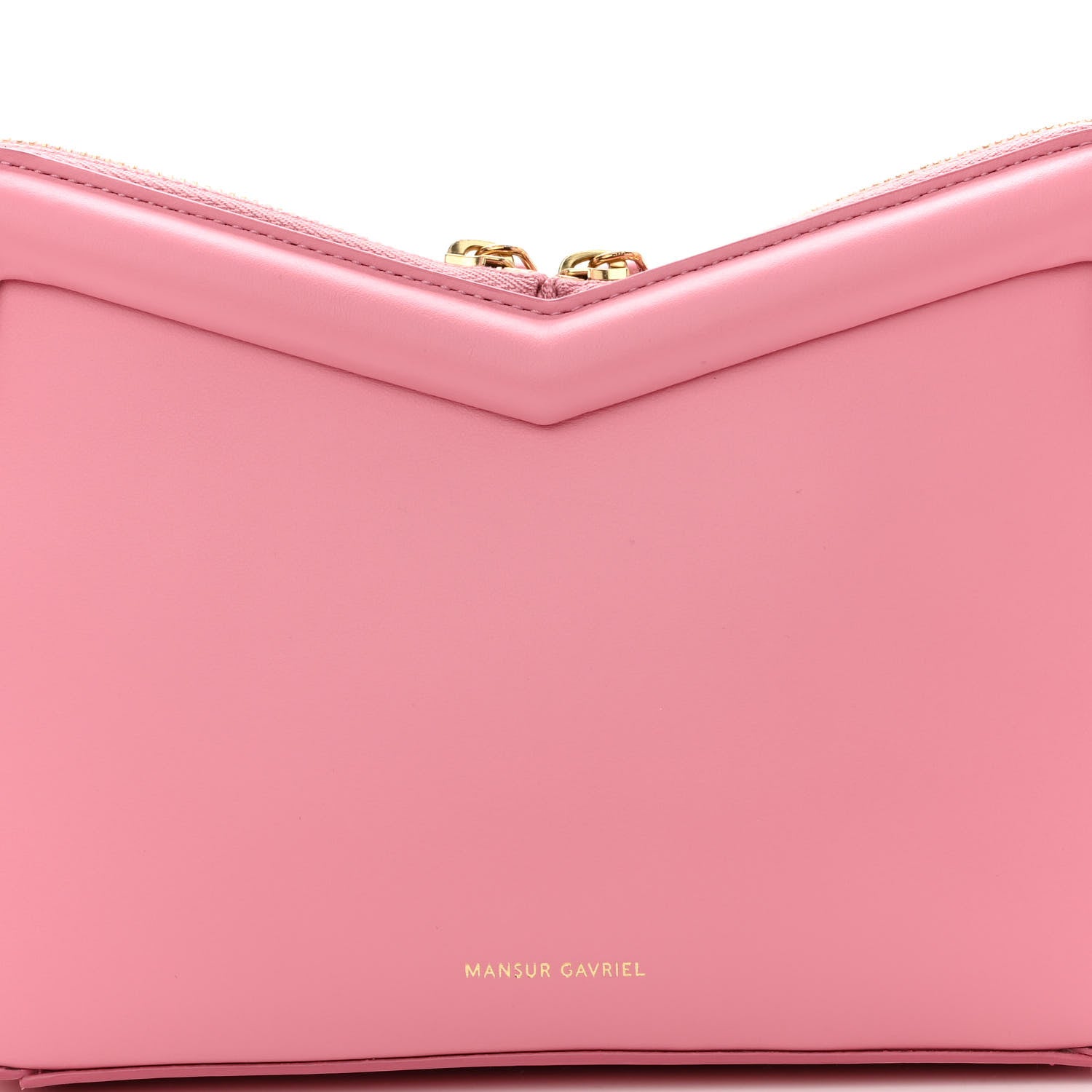 Mansur Gavriel Smooth Calfskin Mini Frame Bag Pink 8 of 9