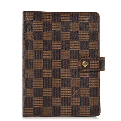 Louis Vuitton Damier Ebene Medium Ring Agenda Cover 1 of 7