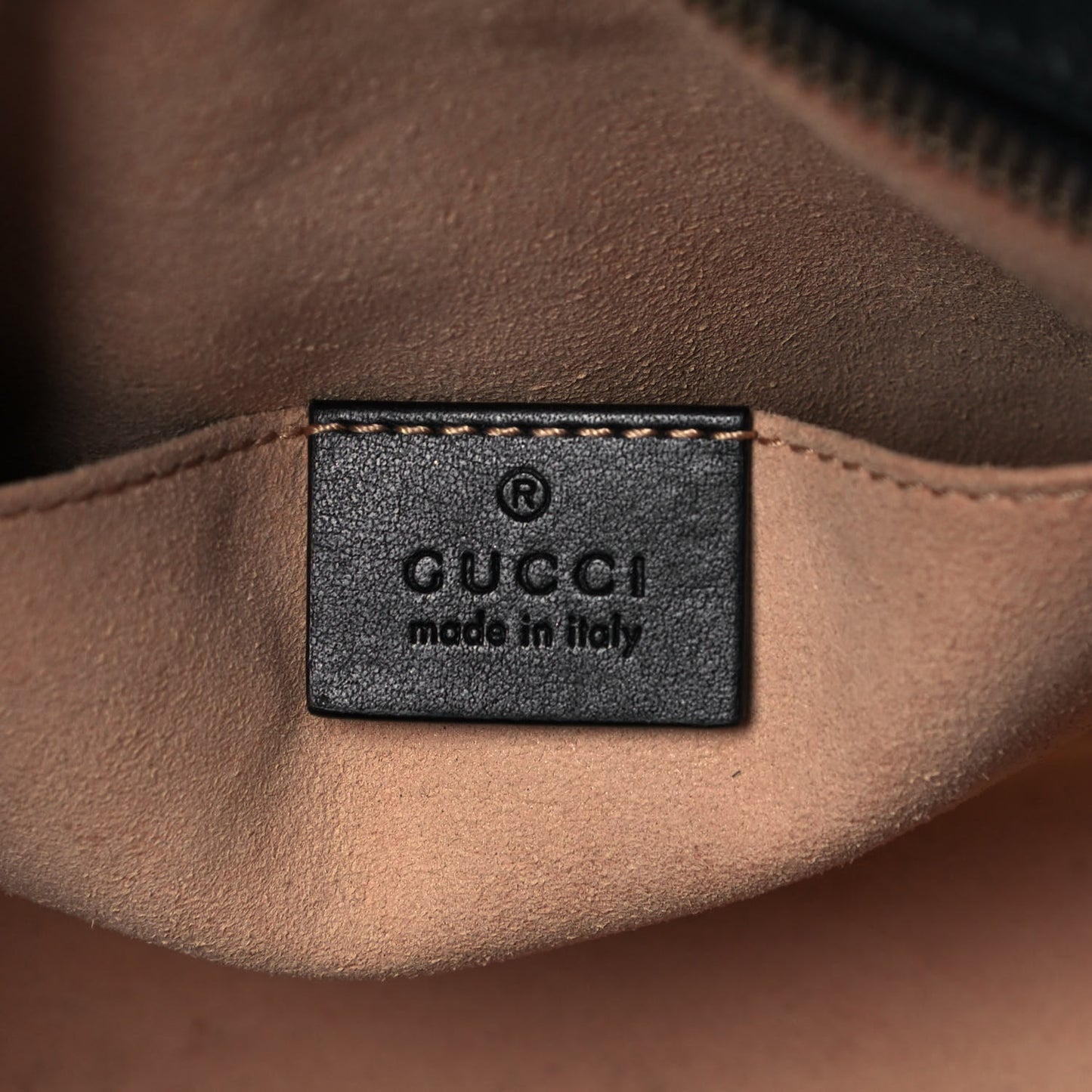 Calfskin Matelasse Small GG Marmont Chain Shoulder Bag Black