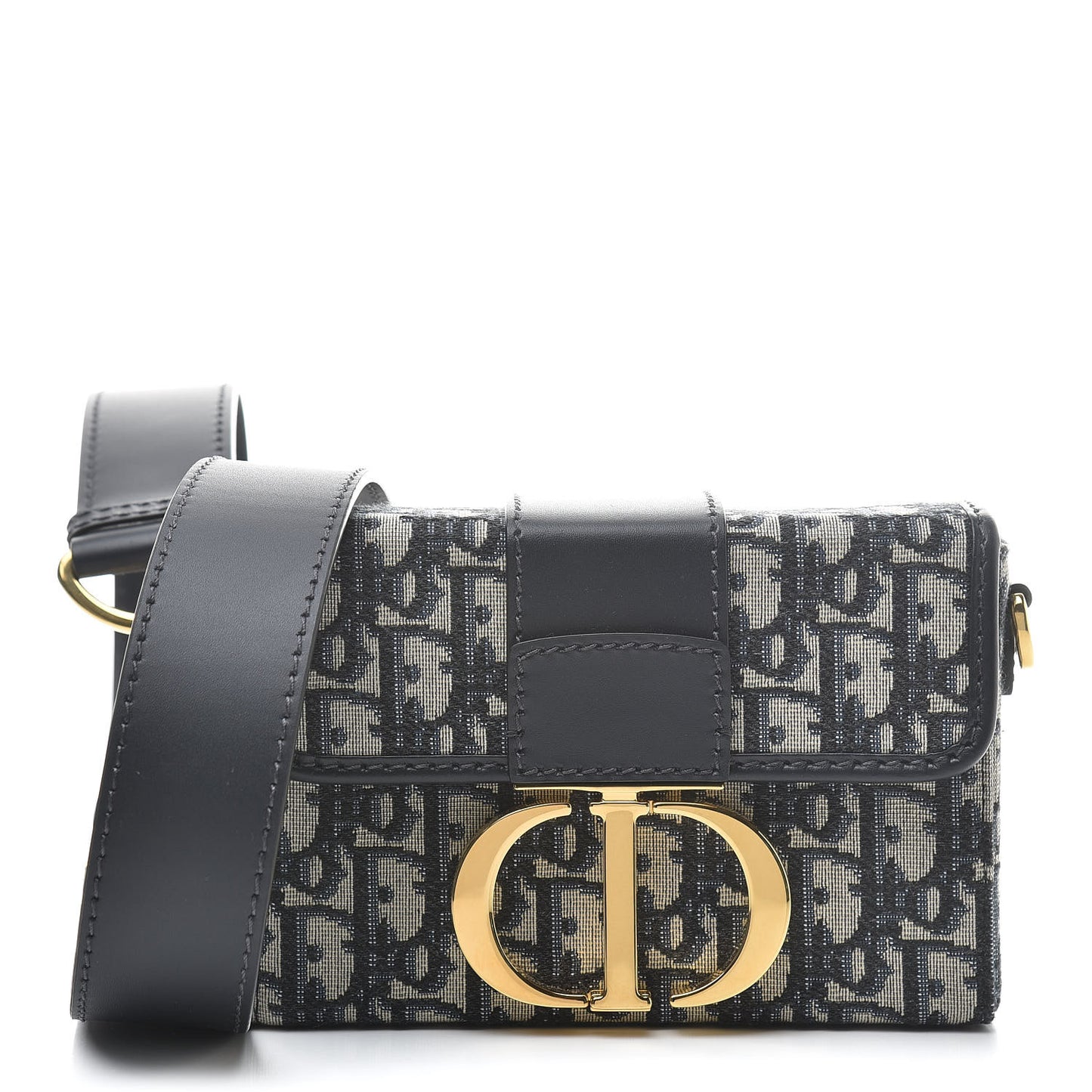 Oblique 30 Montaigne Box Bag Blue
