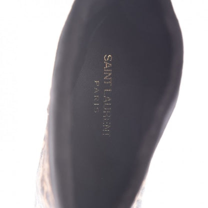 Saint Laurent Pony Hair Leopard Printed Charlotte Booties 37 Naturale 7 of 8