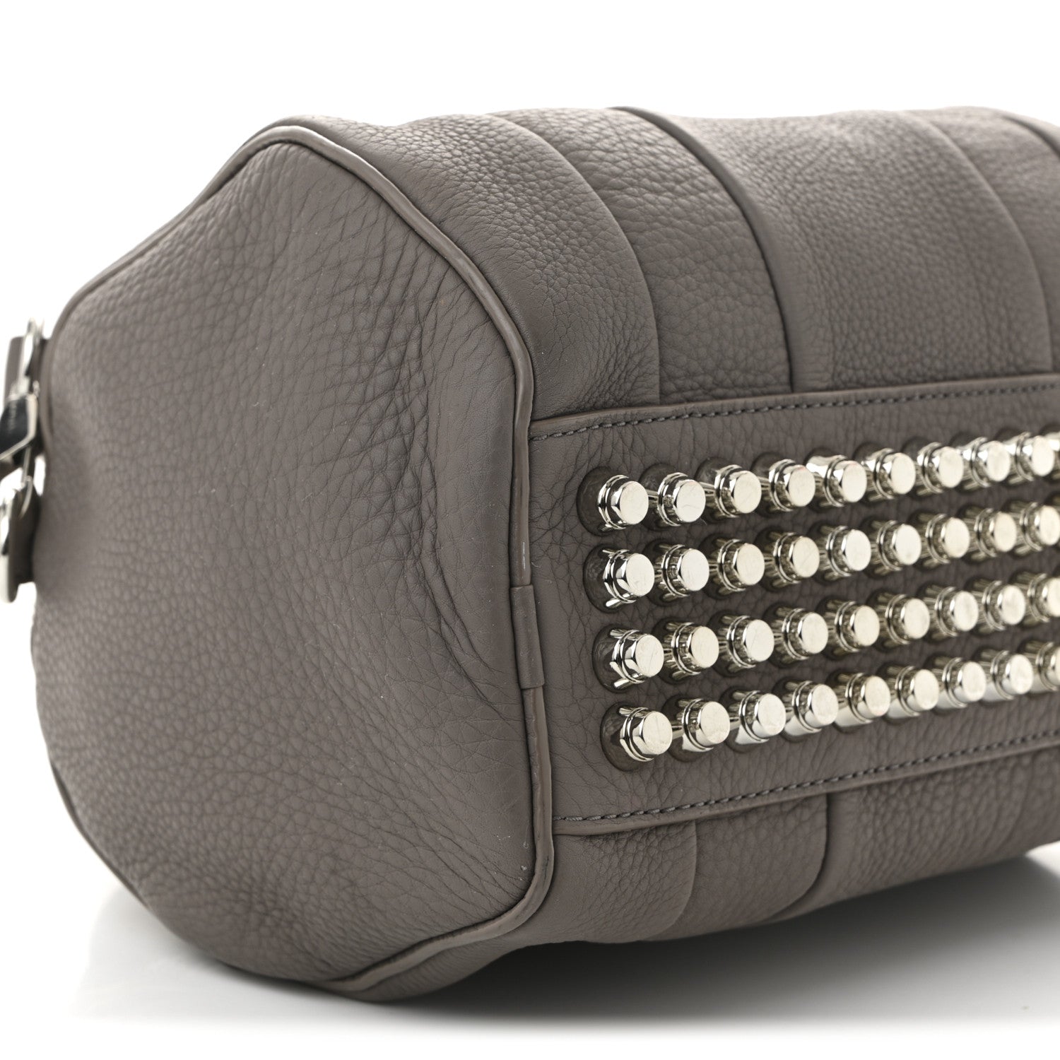 Alexander Wang Pebbled Lambskin Rockie Oyster Silver Hardware 8 of 12
