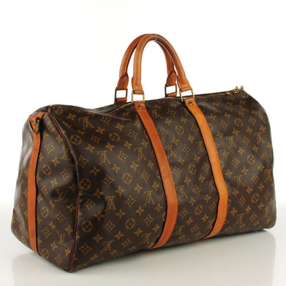Louis Vuitton Monogram Keepall Bandouliere 50 3 of 8